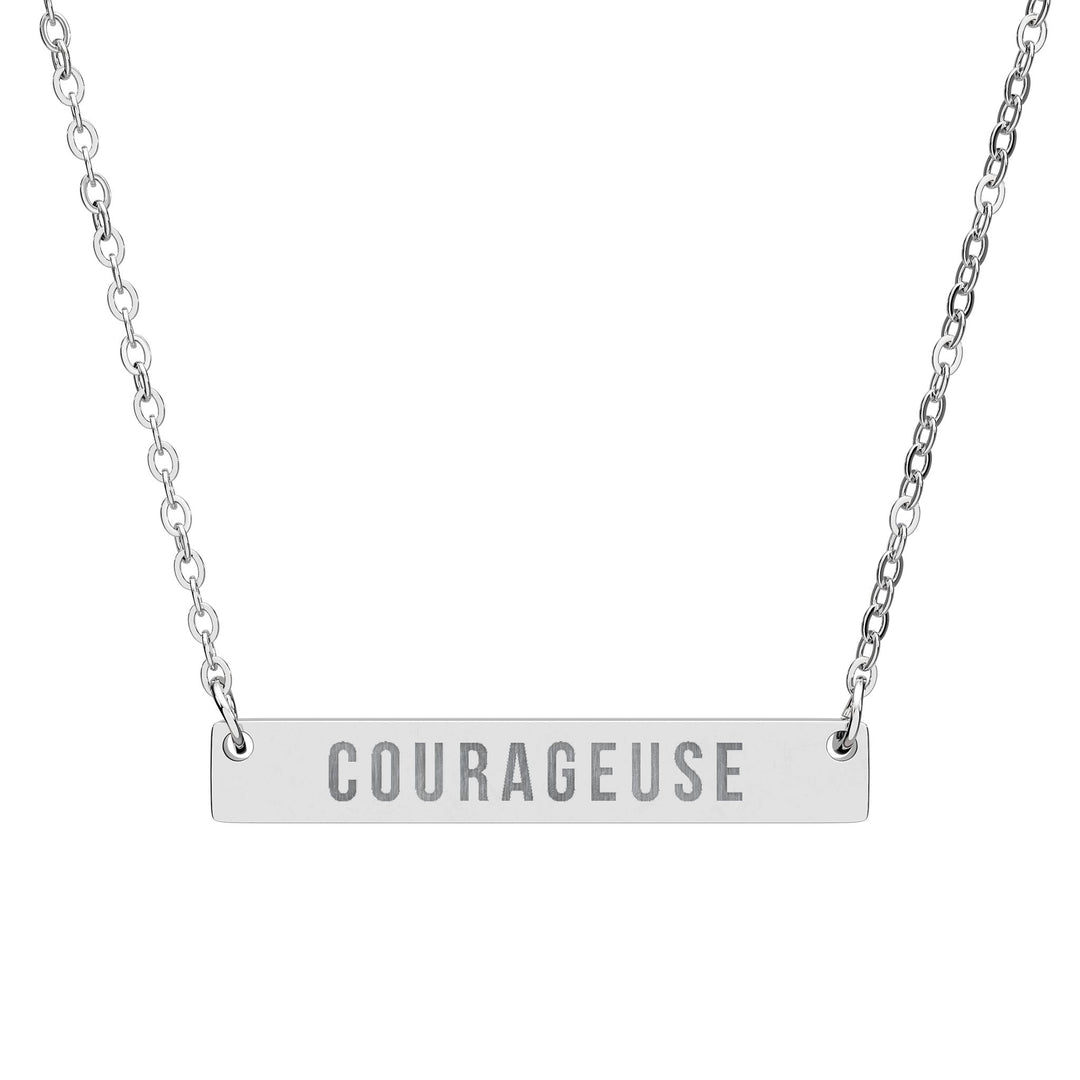 Courageuse| Horizontal Necklace