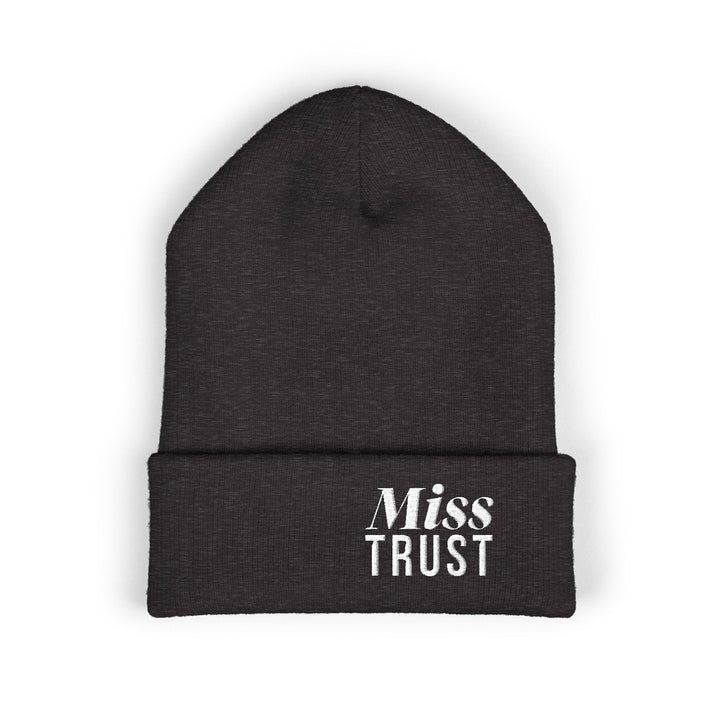 MISS TRUST REBEL BEANIE ASPHALT