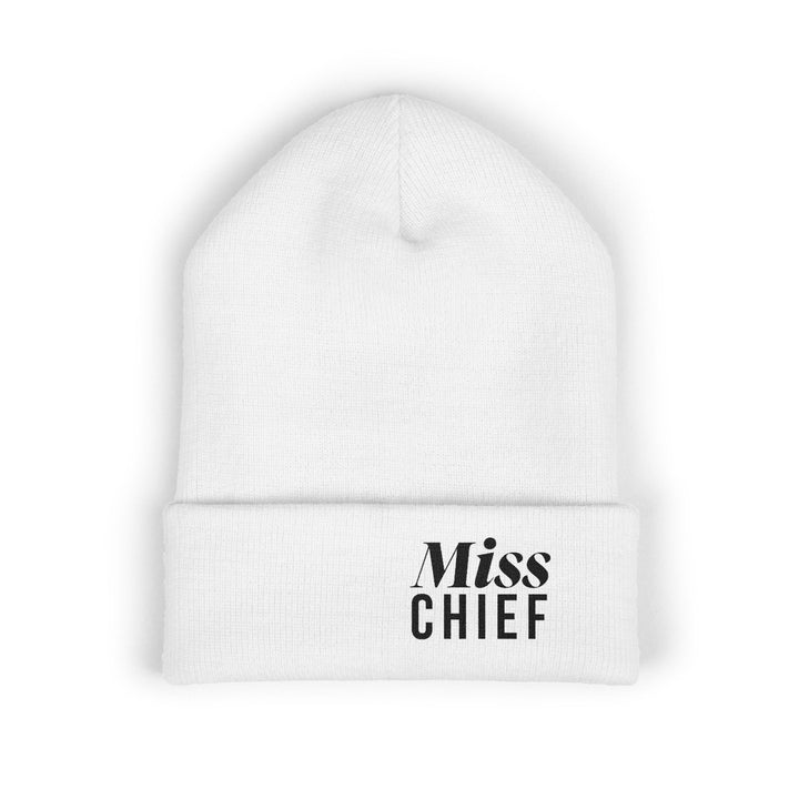 MISS CHIEF REBEL BEANE WHITE