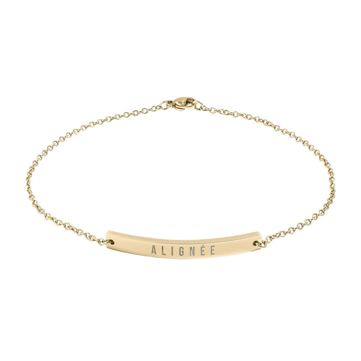 Alignée | Rebelle Curved Anklet